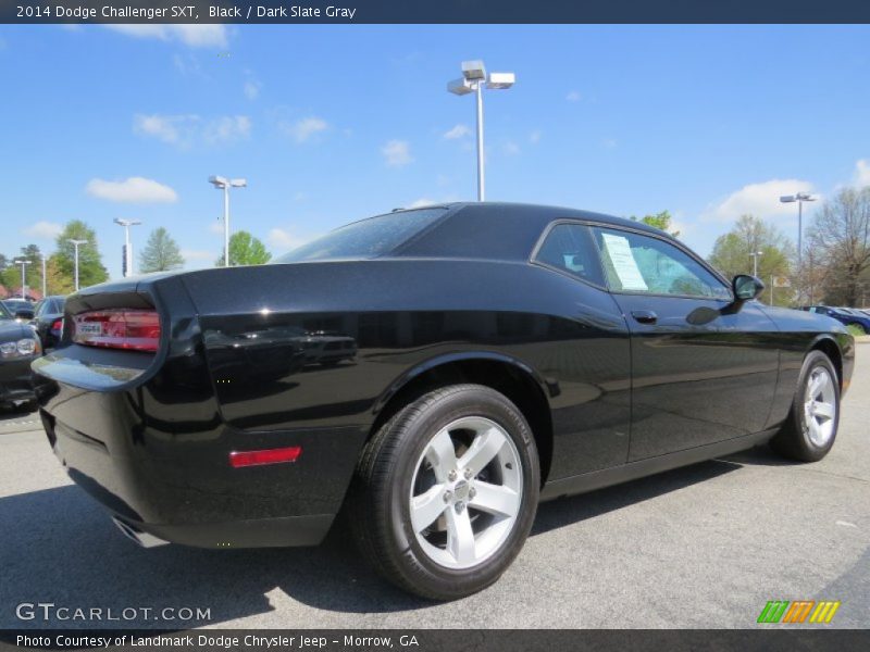 Black / Dark Slate Gray 2014 Dodge Challenger SXT