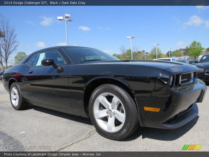 Black / Dark Slate Gray 2014 Dodge Challenger SXT