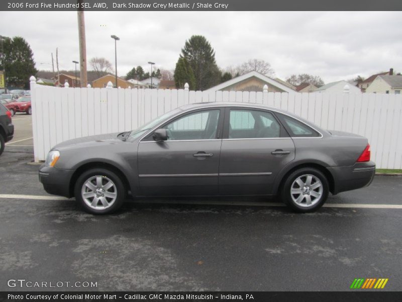 Dark Shadow Grey Metallic / Shale Grey 2006 Ford Five Hundred SEL AWD