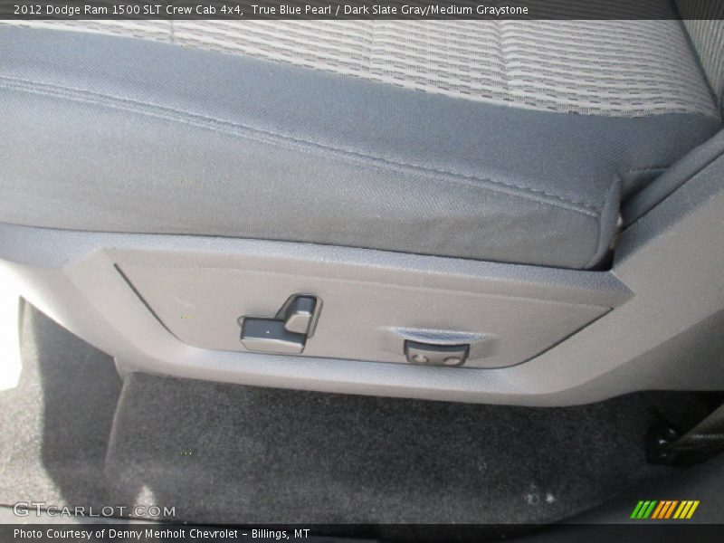 True Blue Pearl / Dark Slate Gray/Medium Graystone 2012 Dodge Ram 1500 SLT Crew Cab 4x4