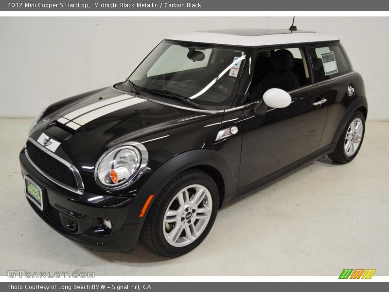Midnight Black Metallic / Carbon Black 2012 Mini Cooper S Hardtop