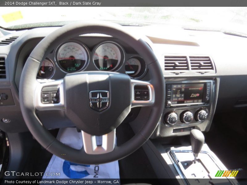 Black / Dark Slate Gray 2014 Dodge Challenger SXT