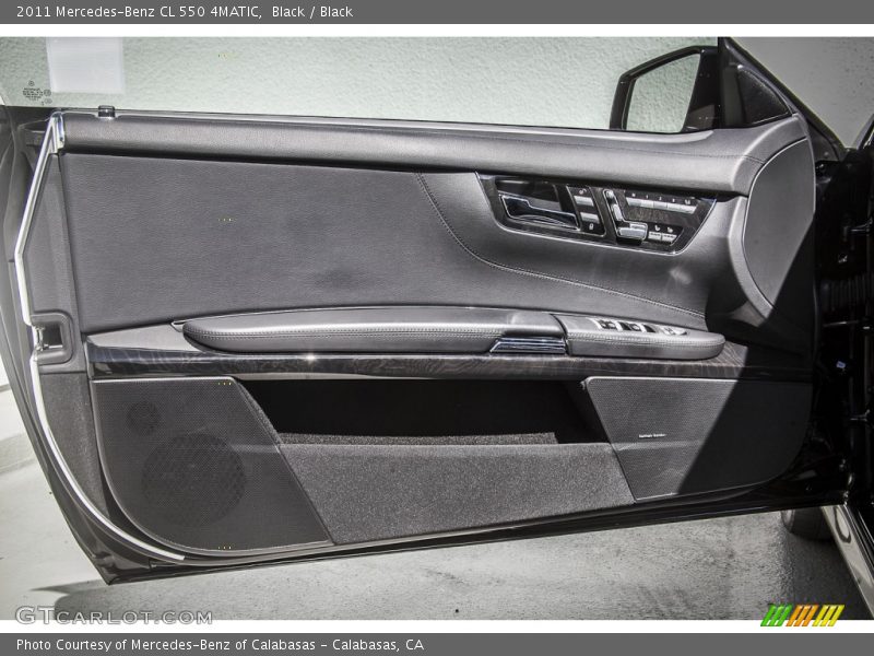 Black / Black 2011 Mercedes-Benz CL 550 4MATIC