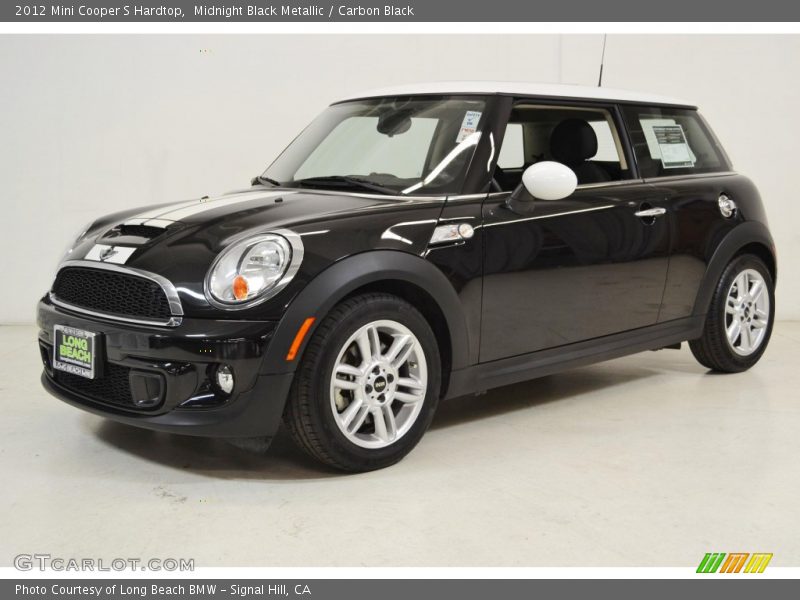 Midnight Black Metallic / Carbon Black 2012 Mini Cooper S Hardtop