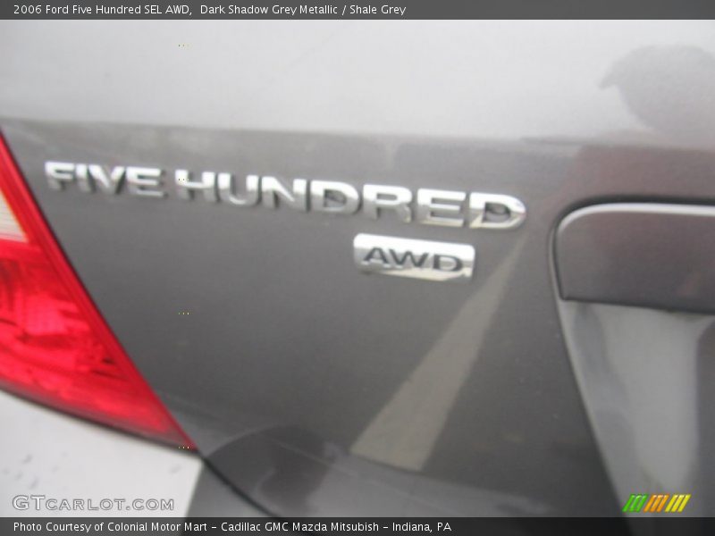 Dark Shadow Grey Metallic / Shale Grey 2006 Ford Five Hundred SEL AWD