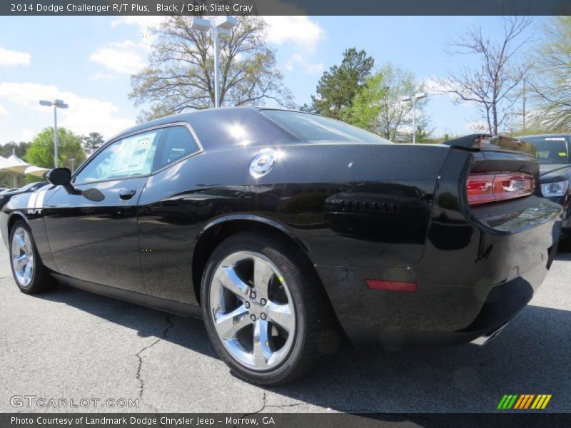 Black / Dark Slate Gray 2014 Dodge Challenger R/T Plus