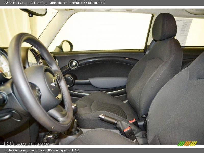 Midnight Black Metallic / Carbon Black 2012 Mini Cooper S Hardtop