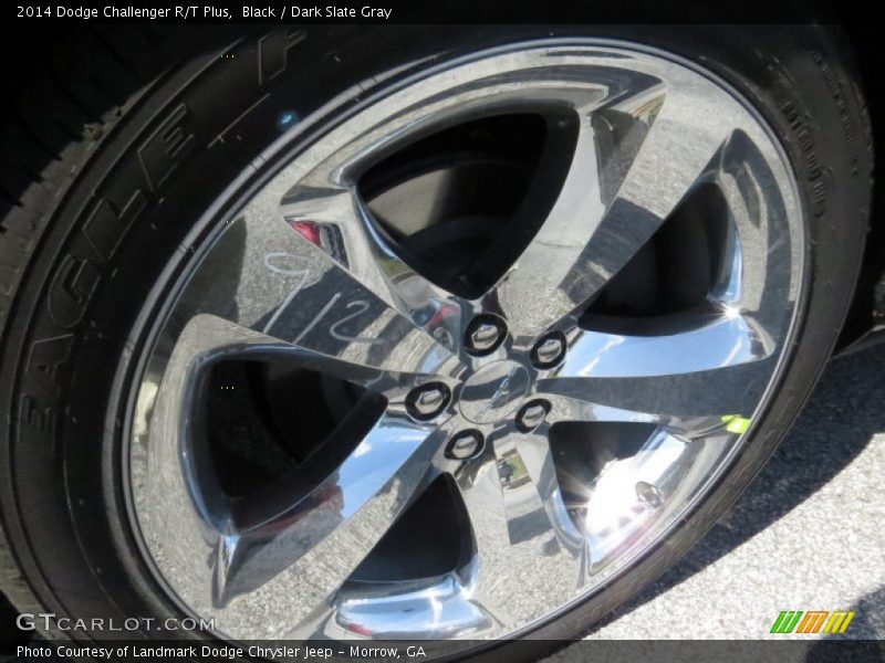 Black / Dark Slate Gray 2014 Dodge Challenger R/T Plus