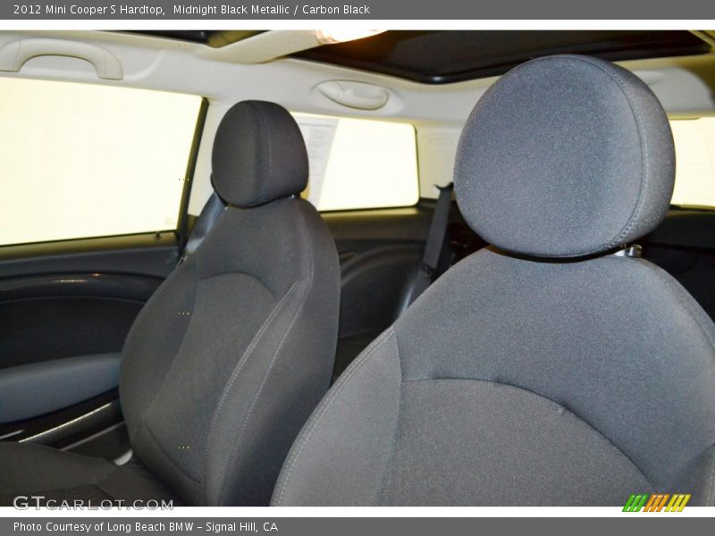 Midnight Black Metallic / Carbon Black 2012 Mini Cooper S Hardtop