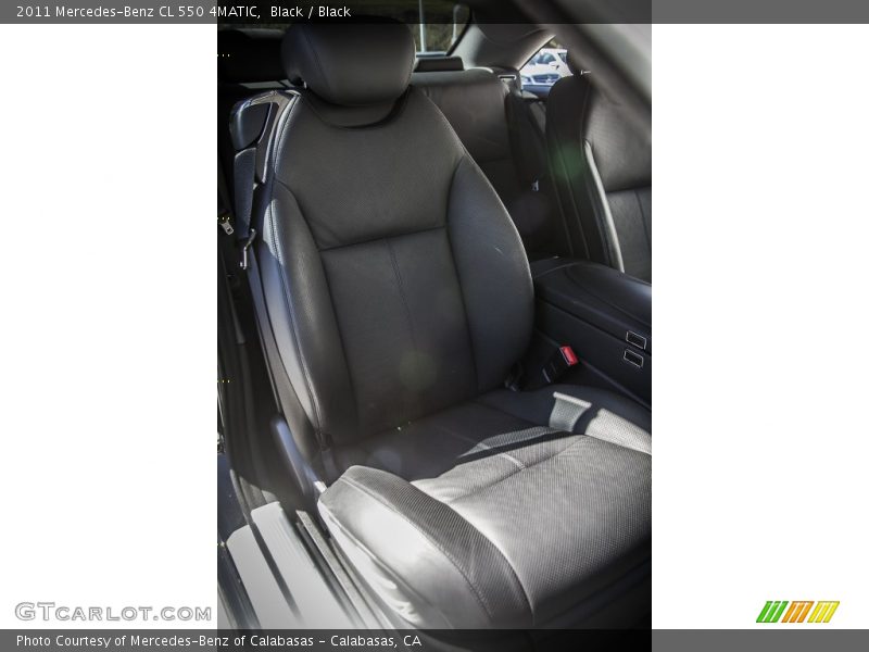 Black / Black 2011 Mercedes-Benz CL 550 4MATIC