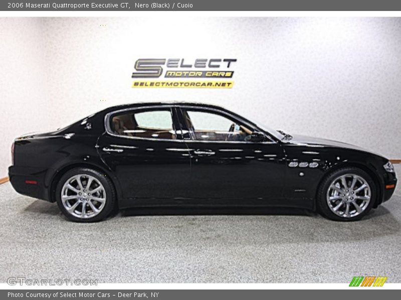 Nero (Black) / Cuoio 2006 Maserati Quattroporte Executive GT