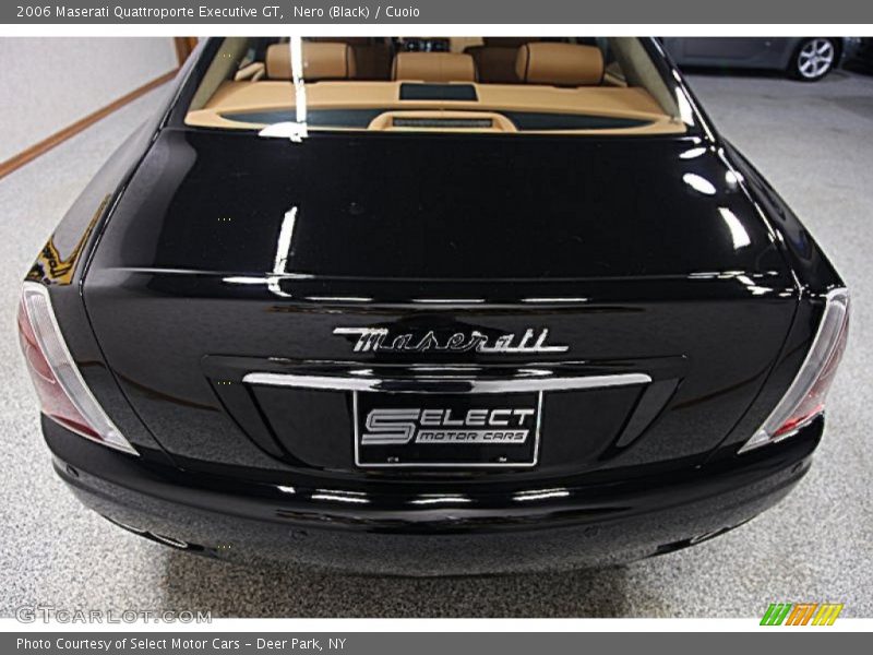 Nero (Black) / Cuoio 2006 Maserati Quattroporte Executive GT