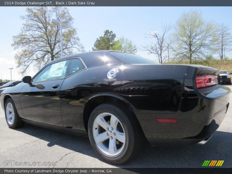 Black / Dark Slate Gray 2014 Dodge Challenger SXT