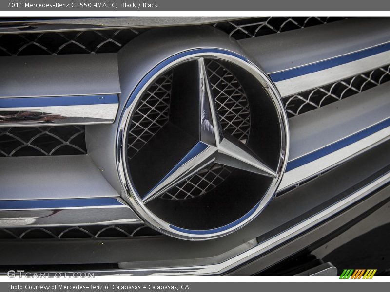 Black / Black 2011 Mercedes-Benz CL 550 4MATIC