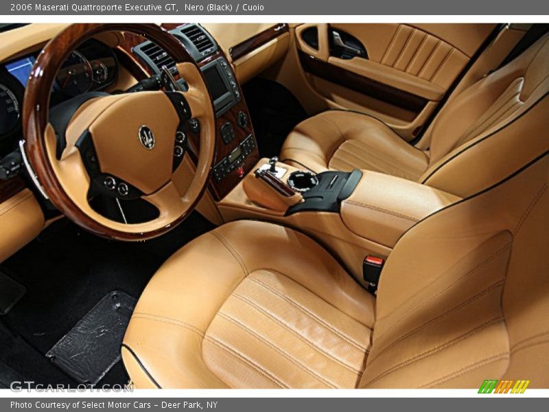 Nero (Black) / Cuoio 2006 Maserati Quattroporte Executive GT