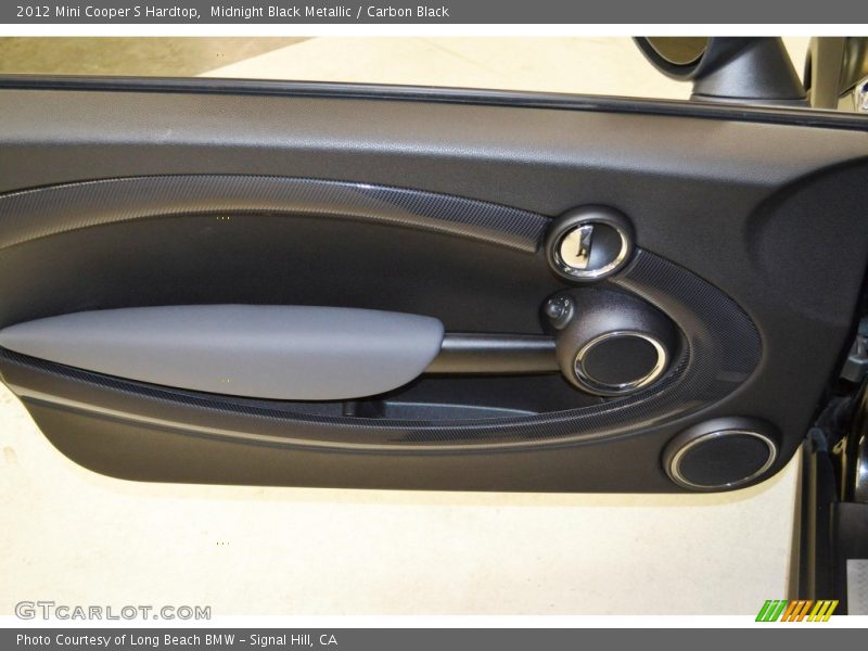 Midnight Black Metallic / Carbon Black 2012 Mini Cooper S Hardtop
