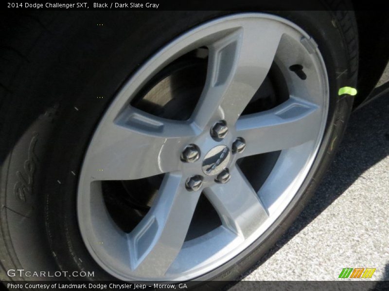 Black / Dark Slate Gray 2014 Dodge Challenger SXT