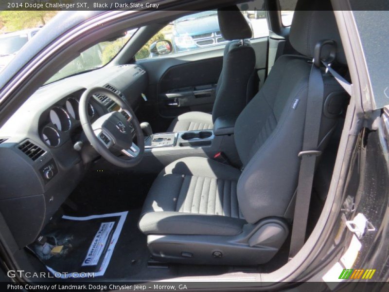 Black / Dark Slate Gray 2014 Dodge Challenger SXT