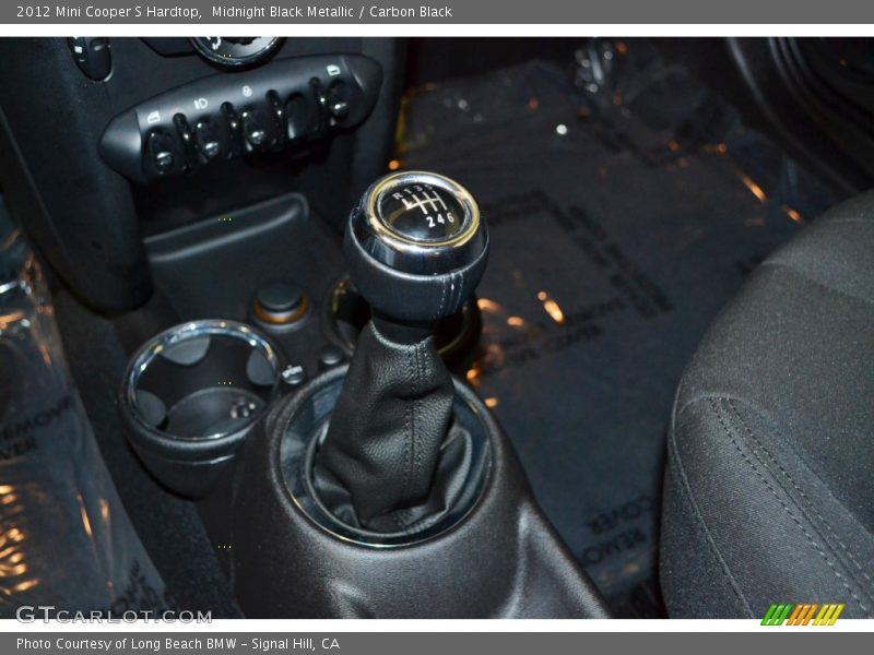 Midnight Black Metallic / Carbon Black 2012 Mini Cooper S Hardtop