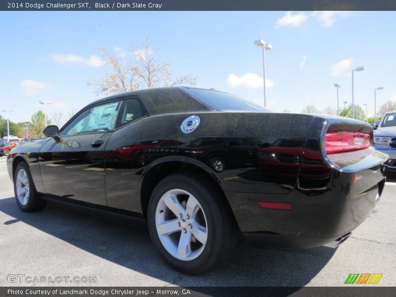 Black / Dark Slate Gray 2014 Dodge Challenger SXT
