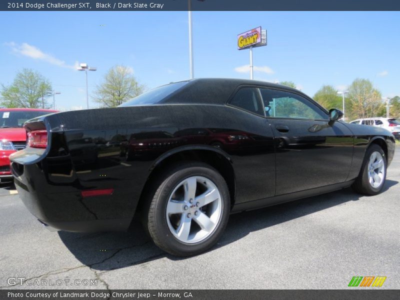 Black / Dark Slate Gray 2014 Dodge Challenger SXT