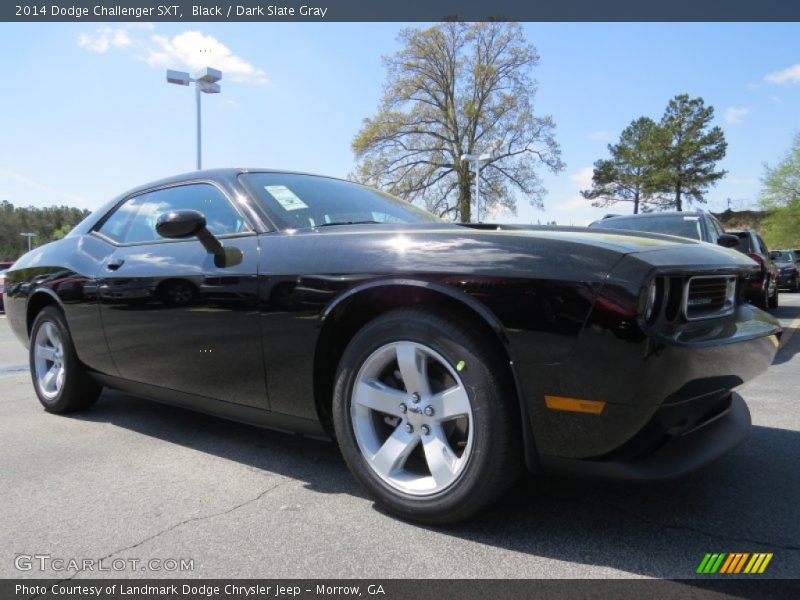 Black / Dark Slate Gray 2014 Dodge Challenger SXT
