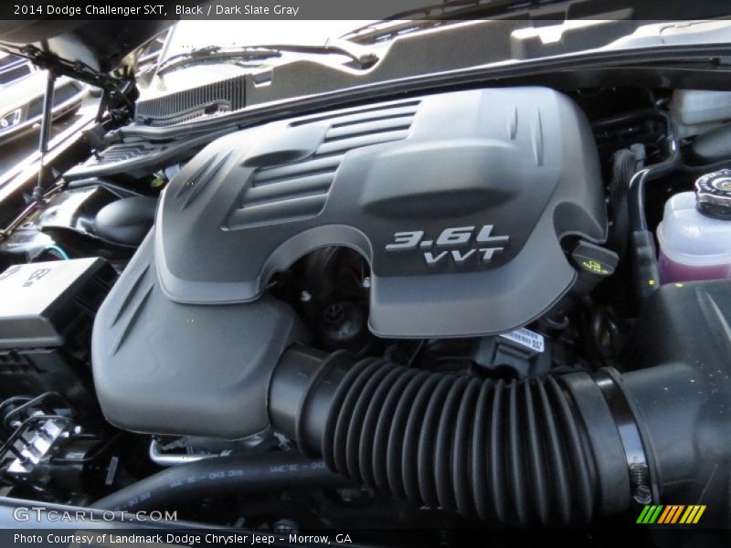 Black / Dark Slate Gray 2014 Dodge Challenger SXT