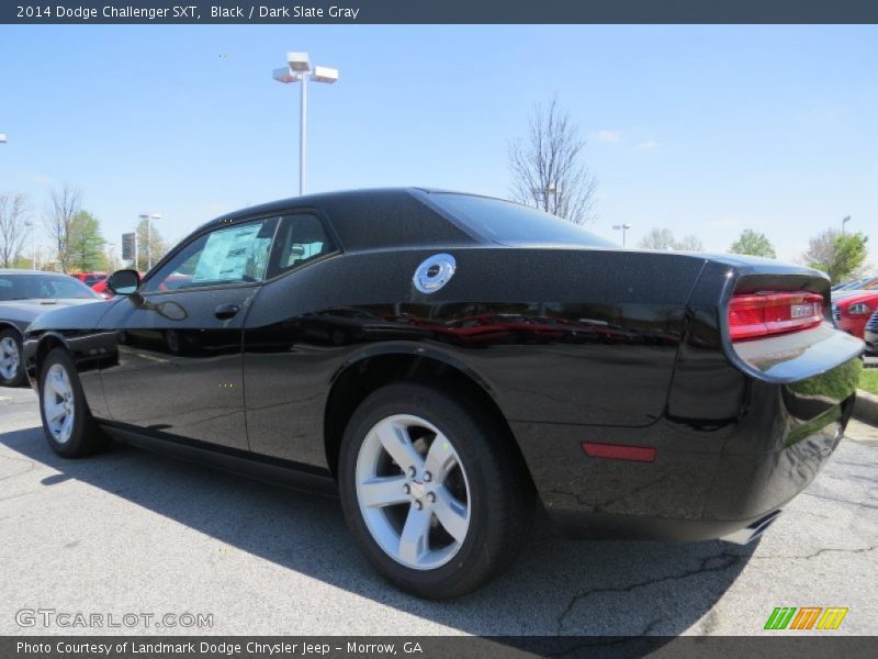 Black / Dark Slate Gray 2014 Dodge Challenger SXT