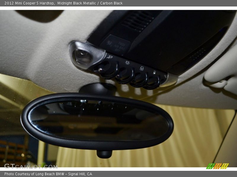 Midnight Black Metallic / Carbon Black 2012 Mini Cooper S Hardtop