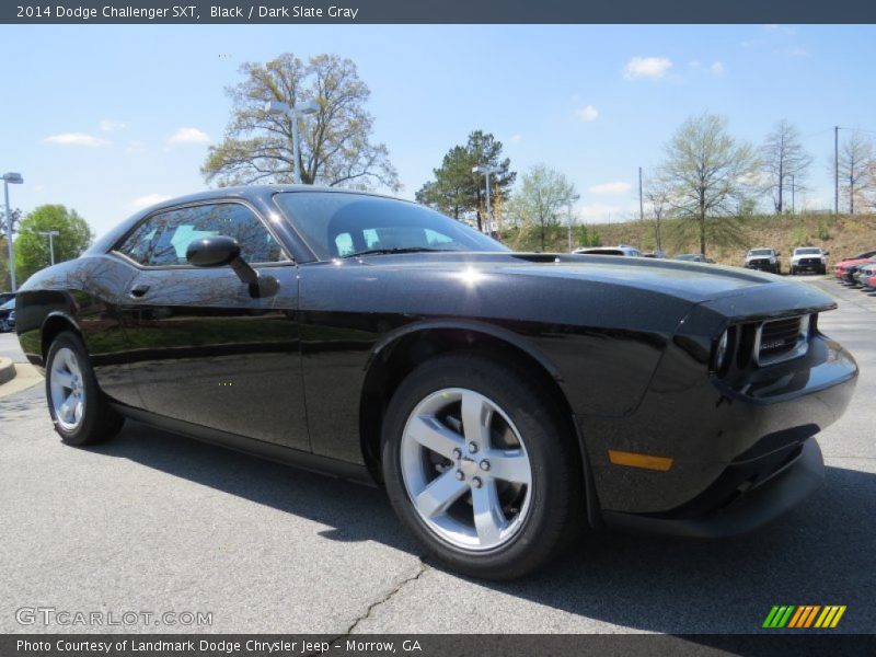 Black / Dark Slate Gray 2014 Dodge Challenger SXT
