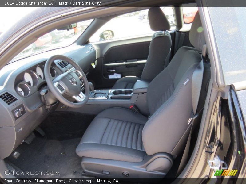 Black / Dark Slate Gray 2014 Dodge Challenger SXT