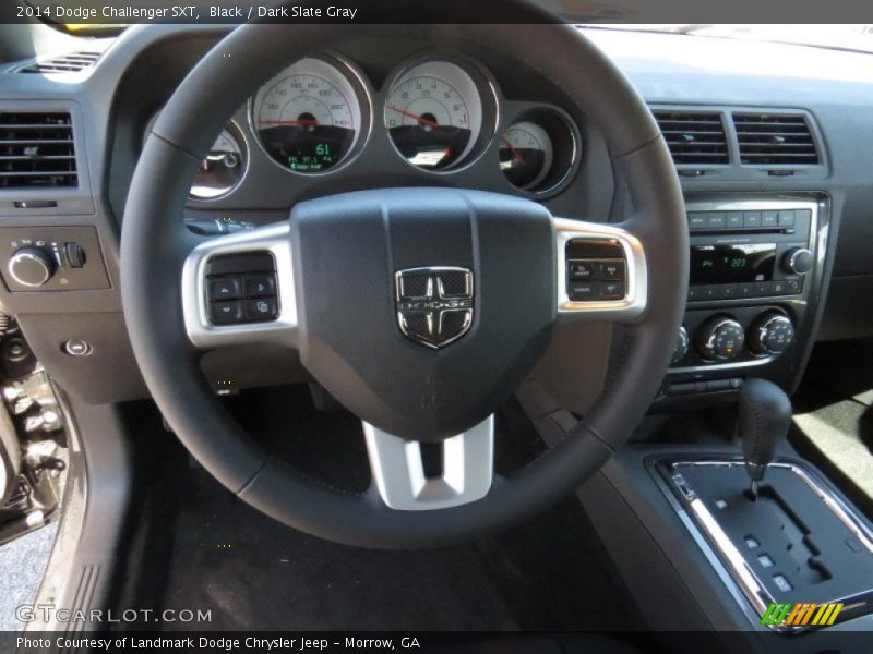 Black / Dark Slate Gray 2014 Dodge Challenger SXT