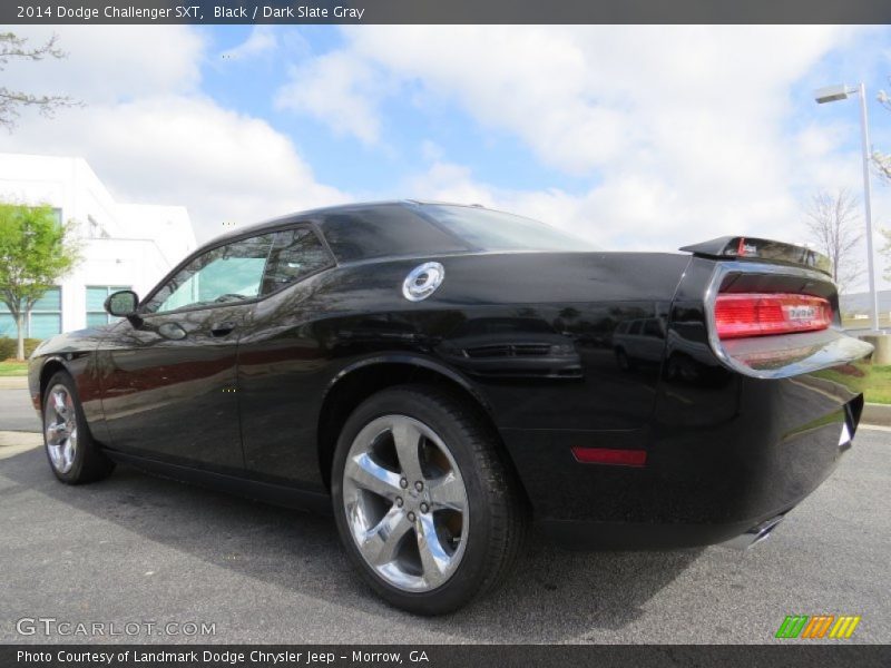 Black / Dark Slate Gray 2014 Dodge Challenger SXT