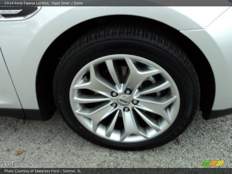 Ingot Silver / Dune 2014 Ford Taurus Limited