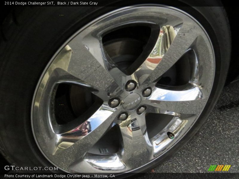 Black / Dark Slate Gray 2014 Dodge Challenger SXT