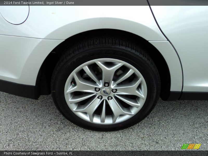 Ingot Silver / Dune 2014 Ford Taurus Limited
