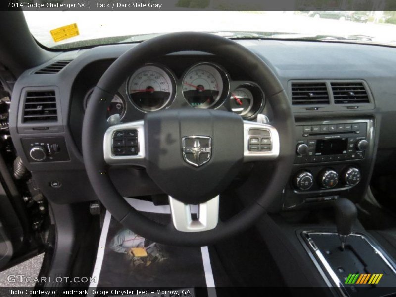 Black / Dark Slate Gray 2014 Dodge Challenger SXT