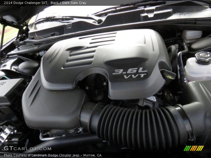 Black / Dark Slate Gray 2014 Dodge Challenger SXT