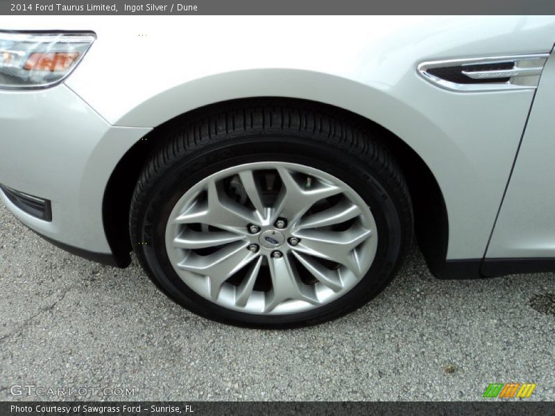 Ingot Silver / Dune 2014 Ford Taurus Limited