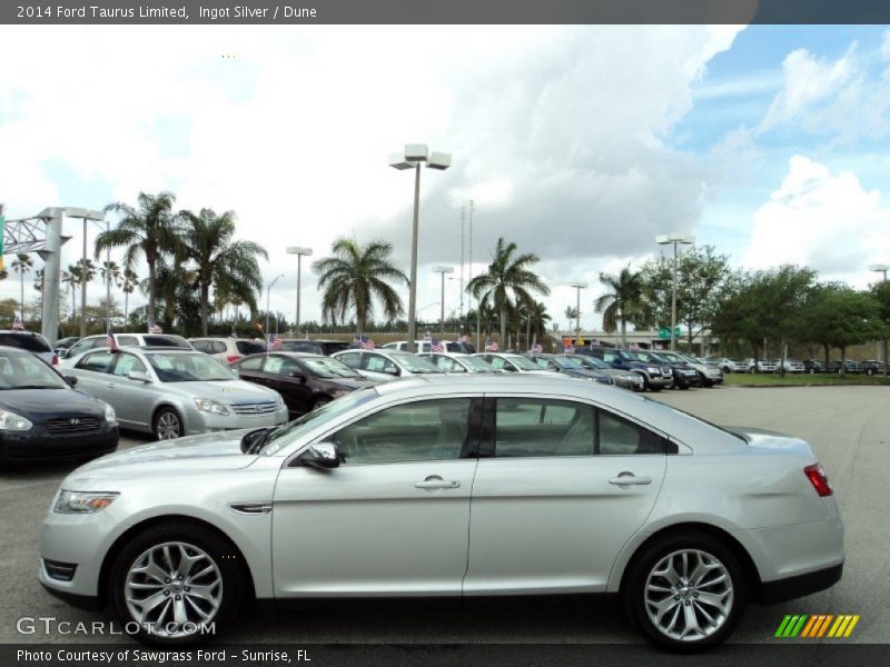 Ingot Silver / Dune 2014 Ford Taurus Limited
