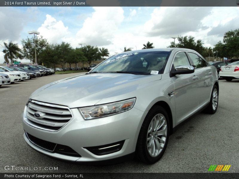 Ingot Silver / Dune 2014 Ford Taurus Limited