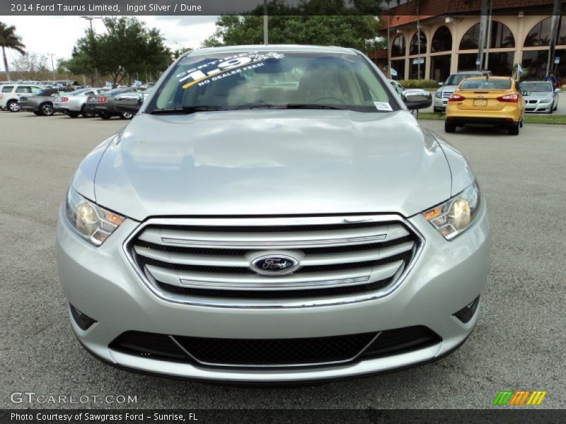 Ingot Silver / Dune 2014 Ford Taurus Limited