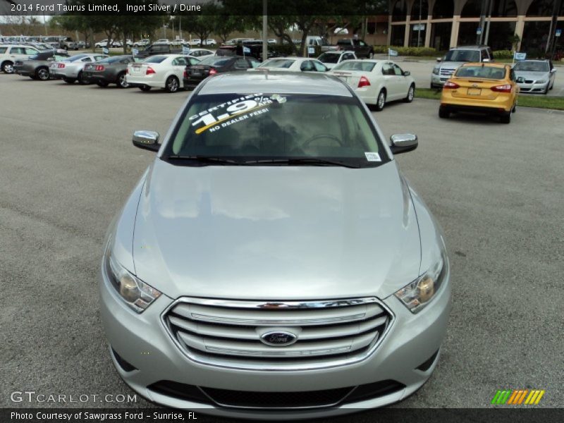 Ingot Silver / Dune 2014 Ford Taurus Limited