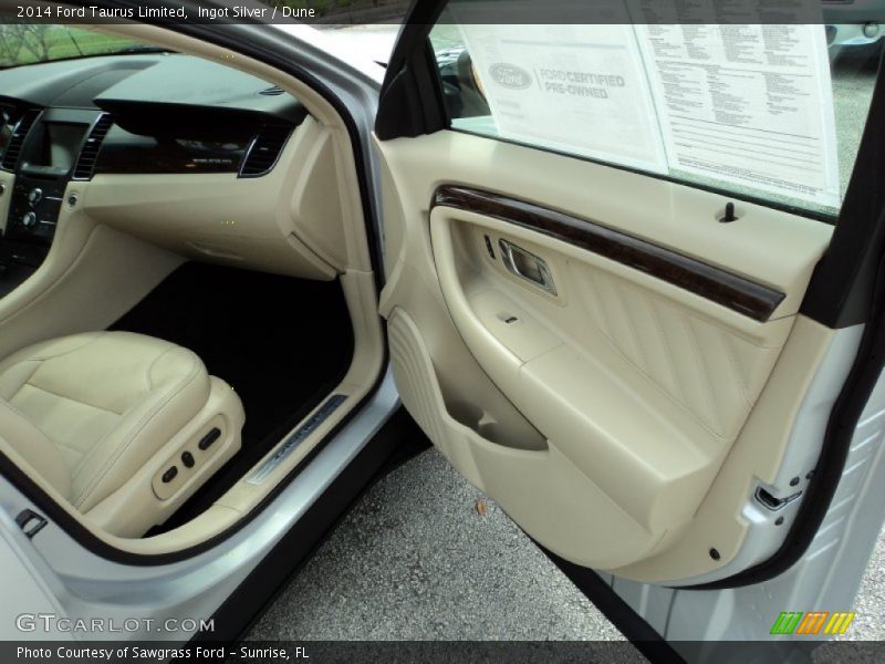 Ingot Silver / Dune 2014 Ford Taurus Limited