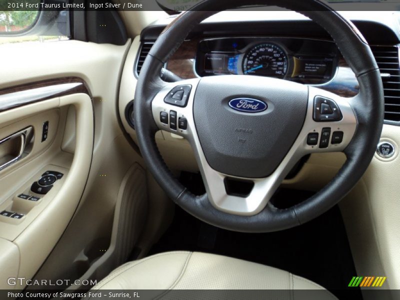 Ingot Silver / Dune 2014 Ford Taurus Limited