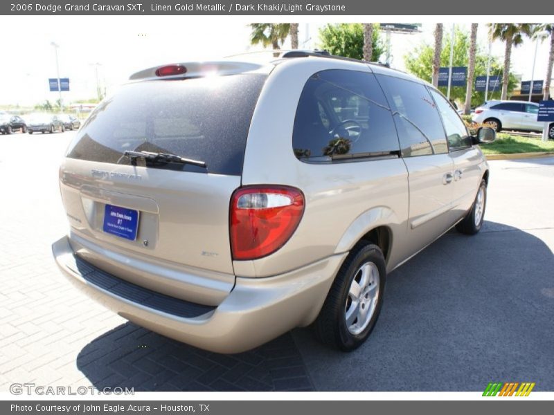 Linen Gold Metallic / Dark Khaki/Light Graystone 2006 Dodge Grand Caravan SXT