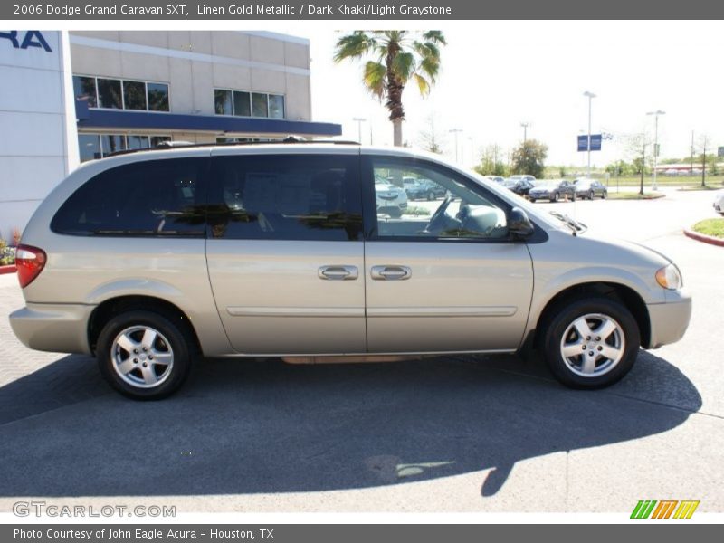 Linen Gold Metallic / Dark Khaki/Light Graystone 2006 Dodge Grand Caravan SXT