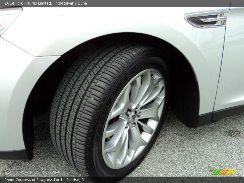 Ingot Silver / Dune 2014 Ford Taurus Limited