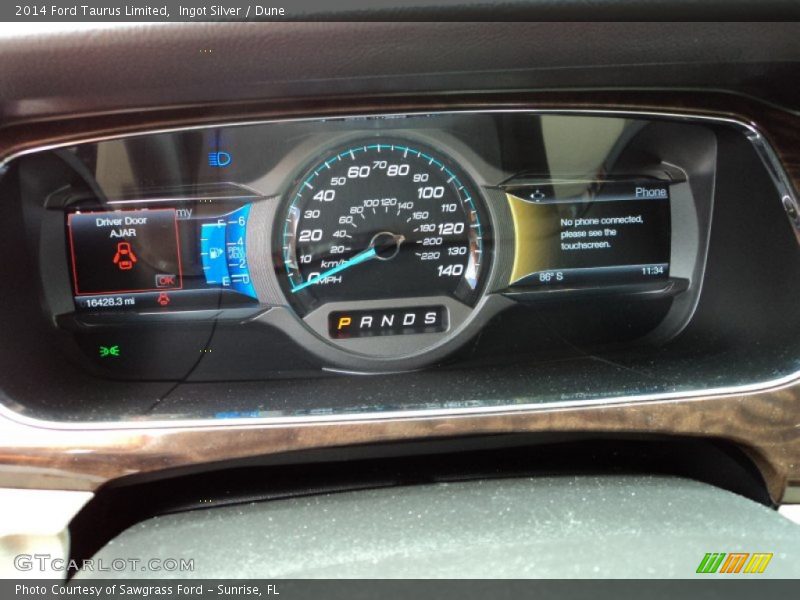 Ingot Silver / Dune 2014 Ford Taurus Limited