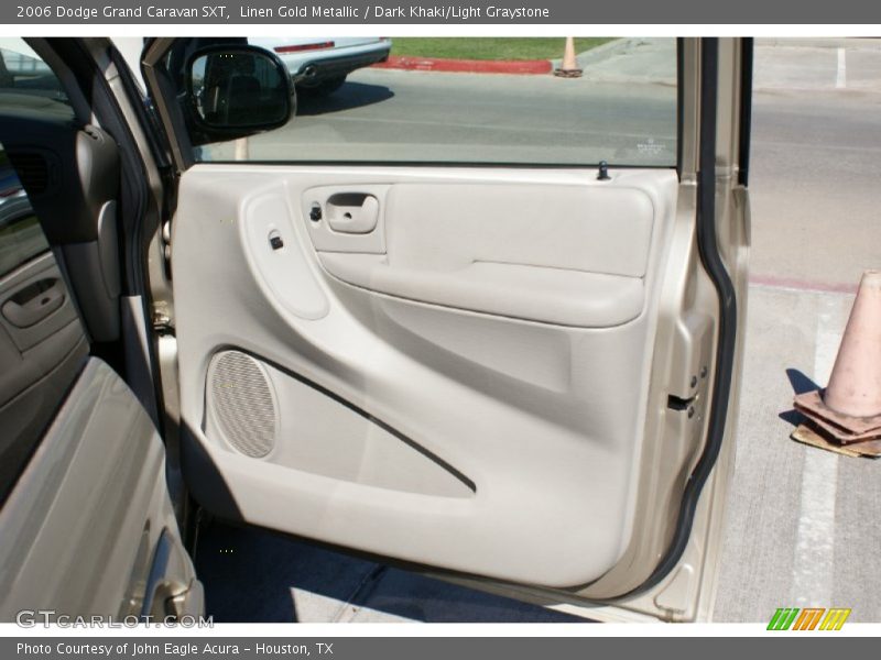 Linen Gold Metallic / Dark Khaki/Light Graystone 2006 Dodge Grand Caravan SXT